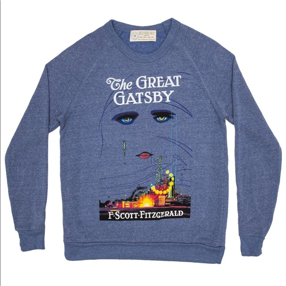 Out of Print Tops - Out of Print Sweatshirt THE GREAT GATSBY